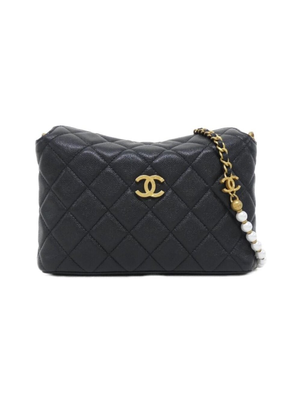 Chanel Chain Clutch Black